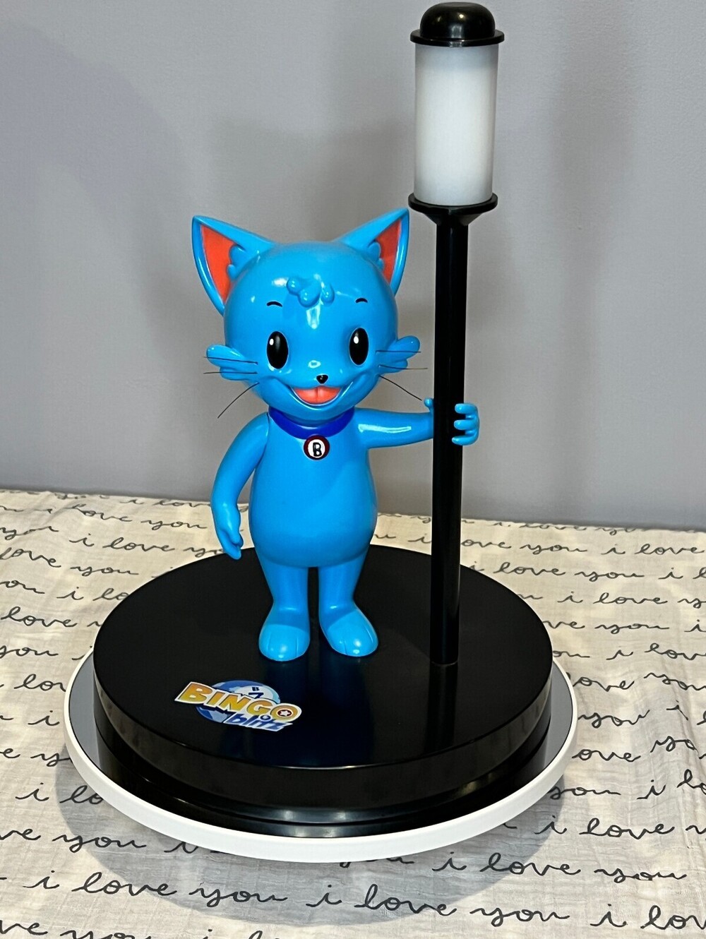 Bingo Blitz Blitzy Cat Limited Edition USB LED Lamp Rare
